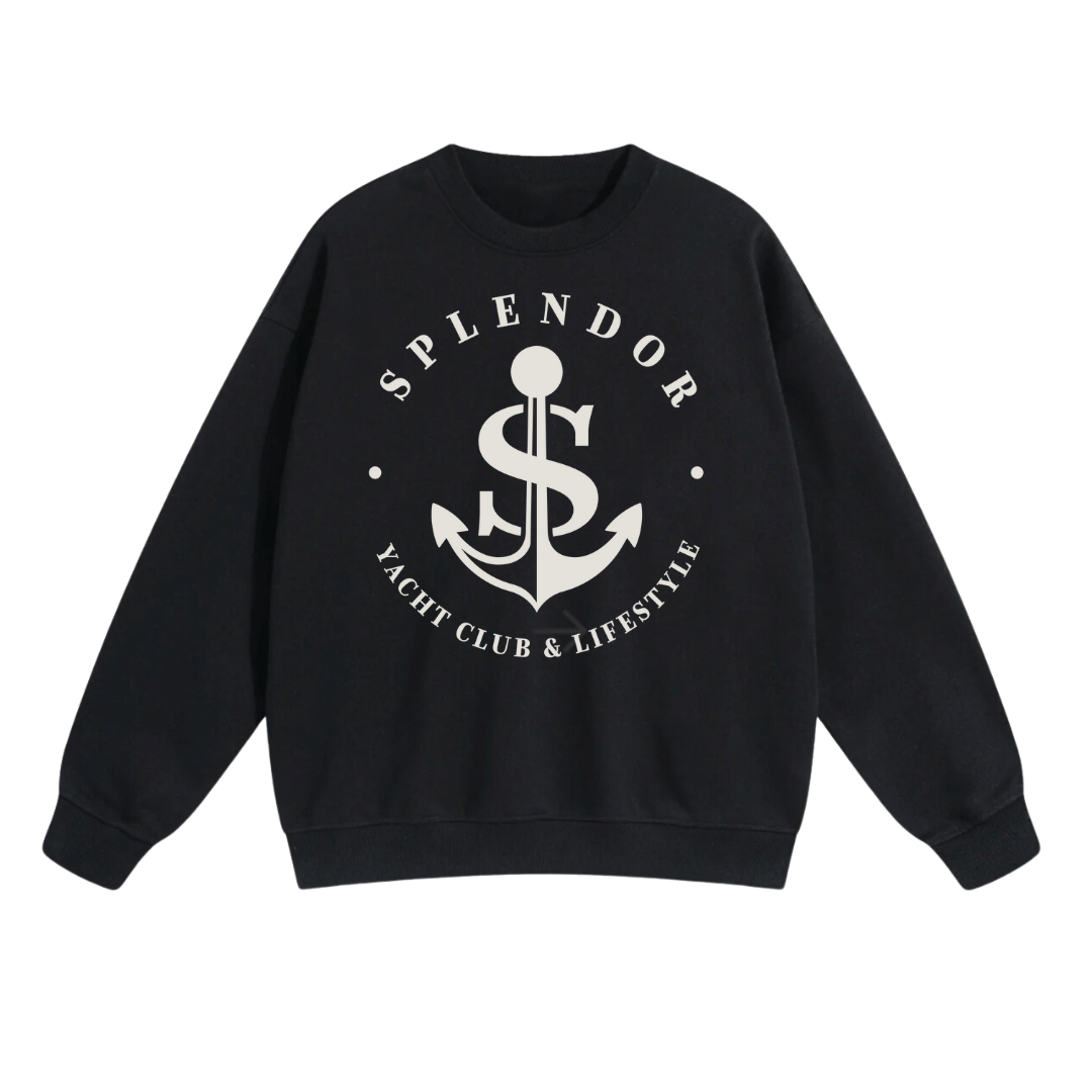 YACHT CLUB LOGO CREWNECK